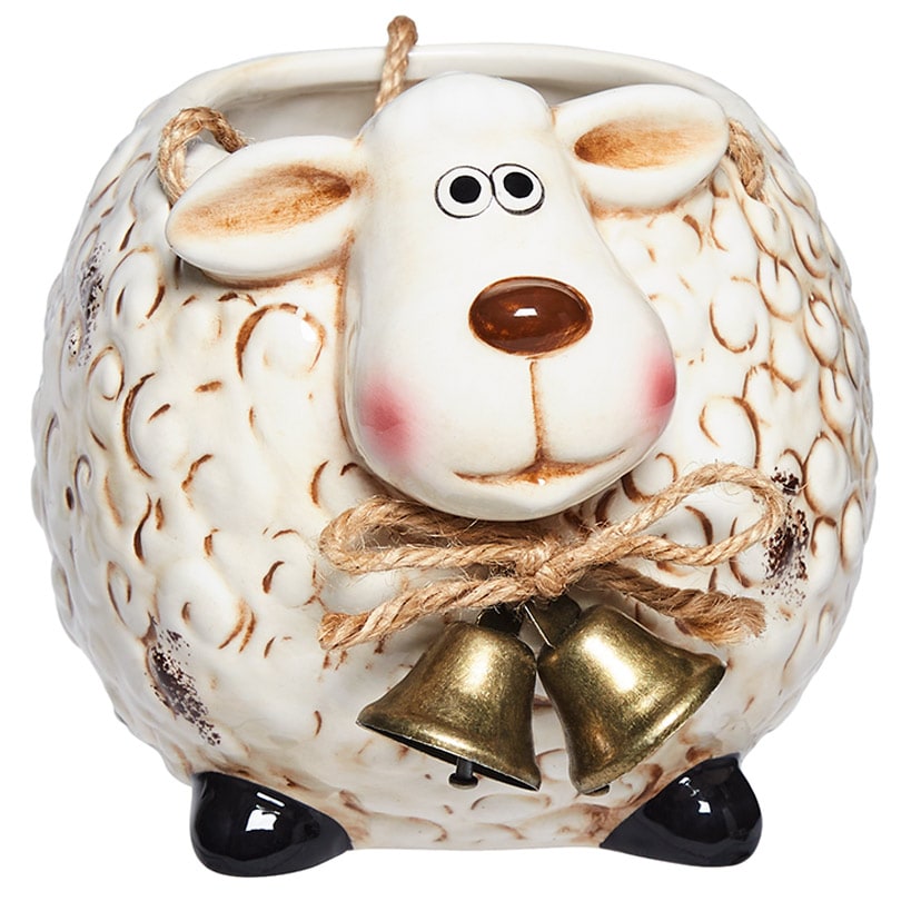 Farm Animal Hanging Planter