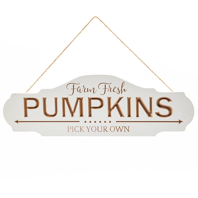 Farm Fresh Pumpkins Sign Fall Decor