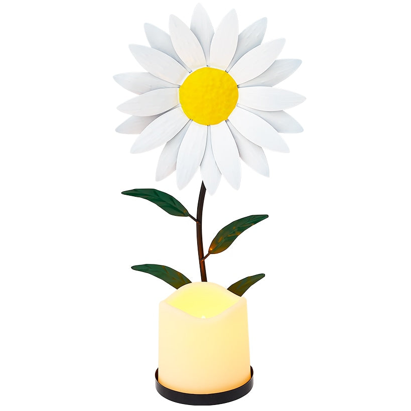 Flower LED Candle Sconce J9960