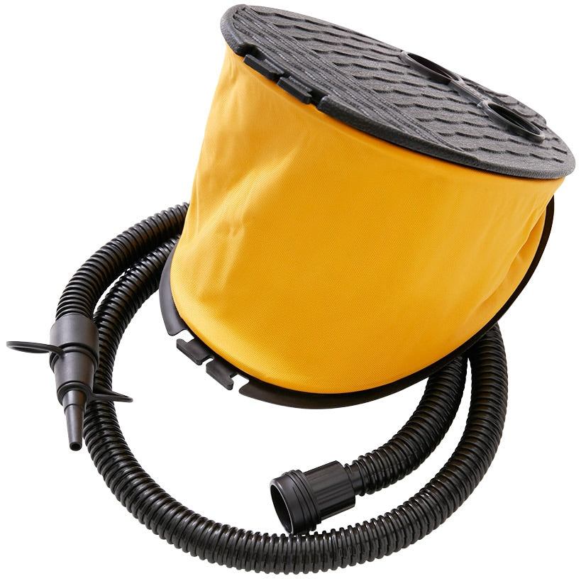 Portable Bellows Foot Pump with 3 Adapters U218855