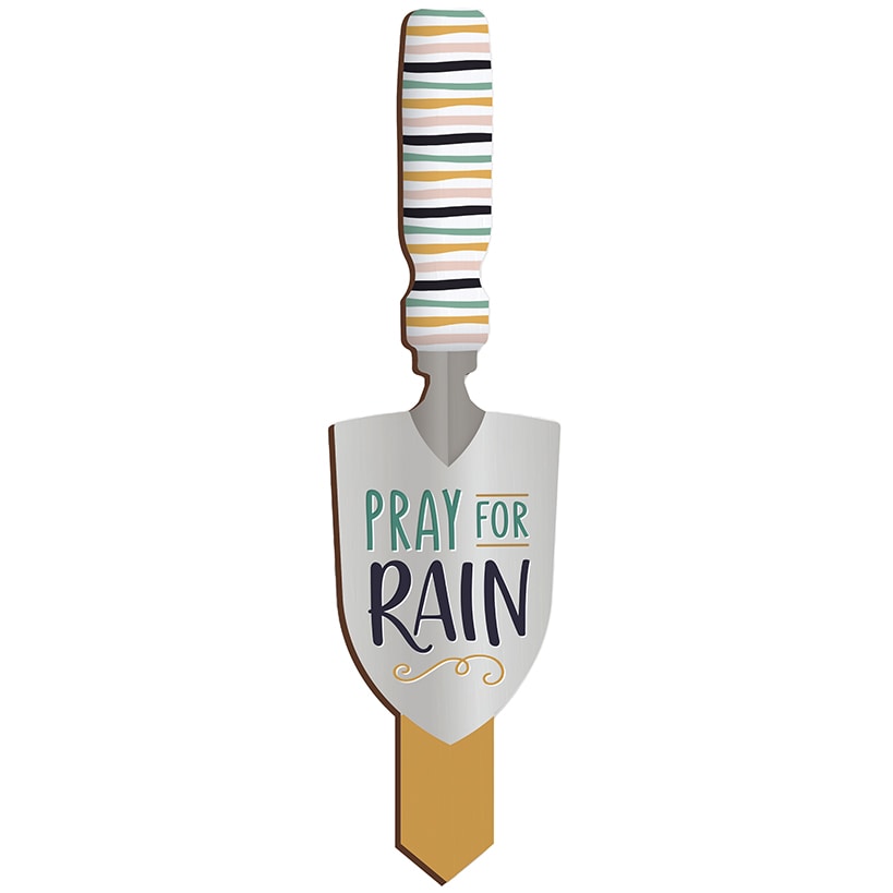 Garden Shovel Sign with Saying – Perfect for Planters and Beds