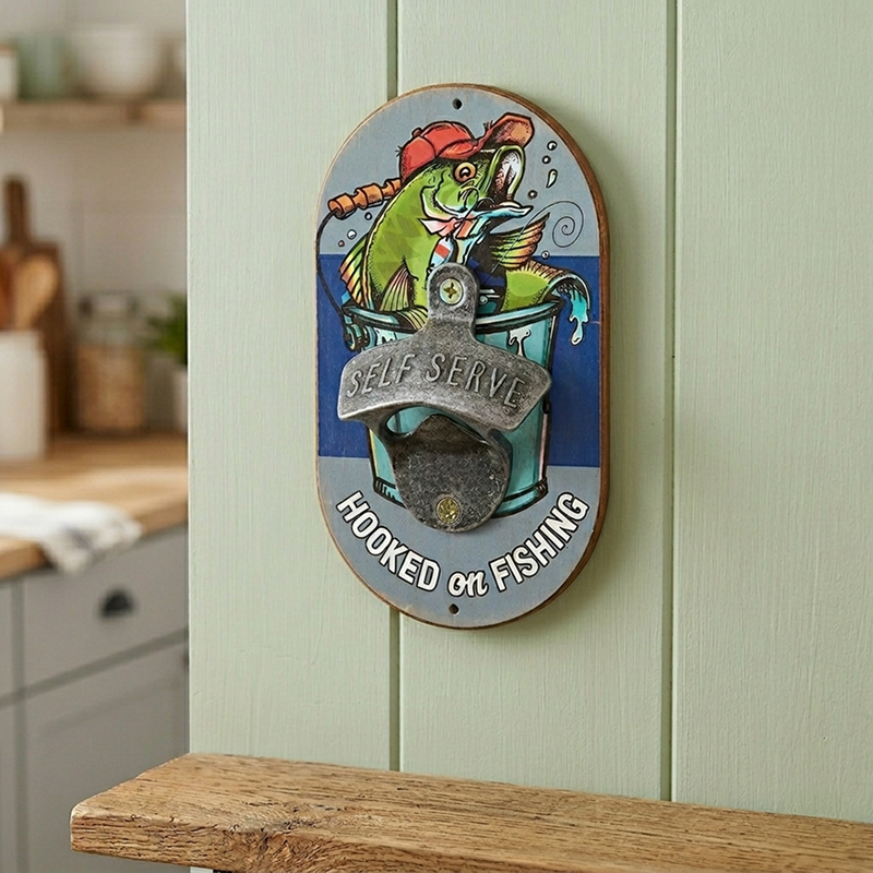 Vintage Wall-Mount Bottle Openers