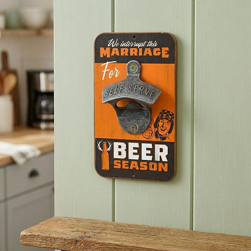 Vintage Wall-Mount Bottle Openers