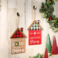 Christmas Hanging Home Sentiment Wall Decor - Blessings or Christmas