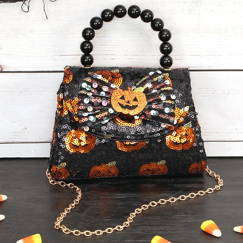 Halloween Sequin Mini Purse