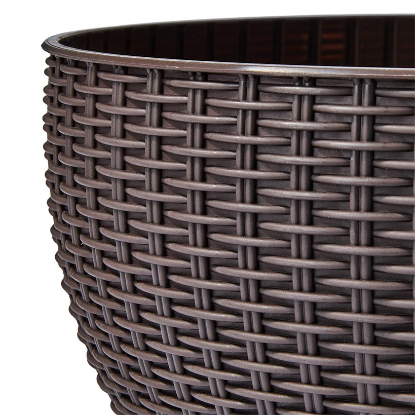 Solar Lighted Hanging Basket Planter