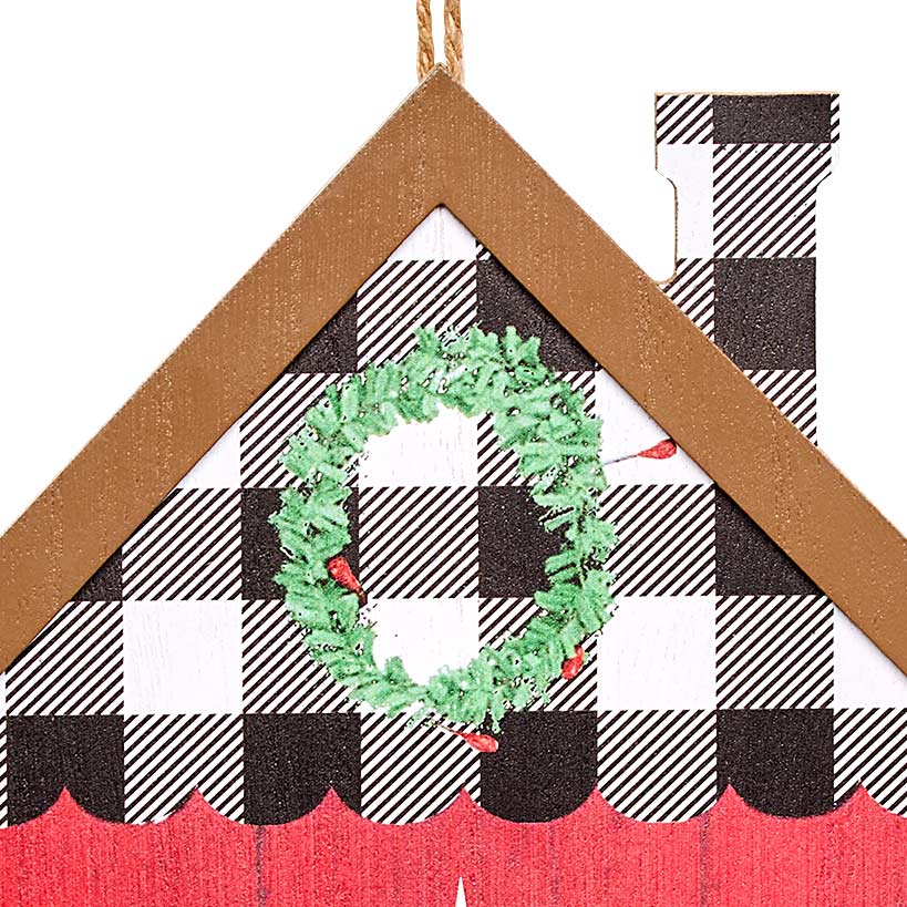 Christmas Hanging Home Sentiment Wall Decor - Blessings or Christmas