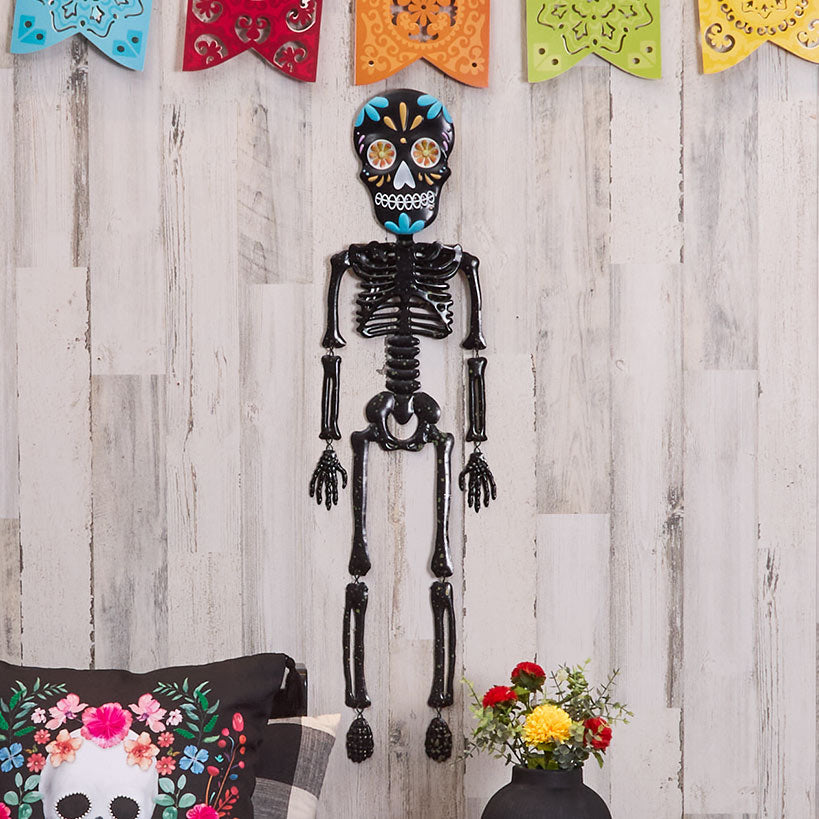 Day of the Dead Hanging Decorative Skeleton