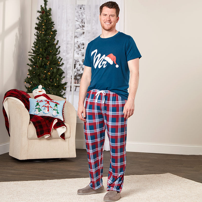 Mr. and Mrs. Matching Christmas Pajamas