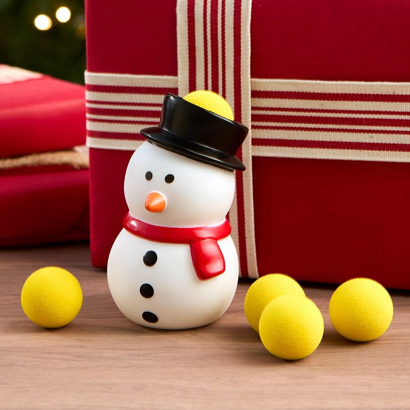 Ball Poppers Holiday Character With 5 Foam Balls