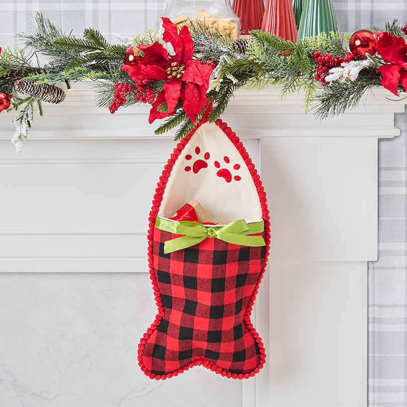 Cat Holiday Pet Stocking