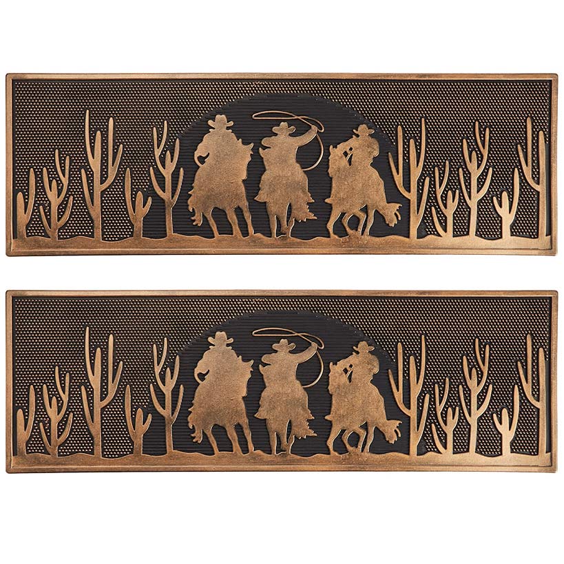 Set Of 2 Home on the Range Stair Treads or Doormat