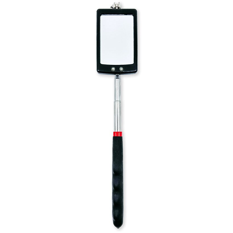 Telescoping Illuminated Mirror For Inspections with 360 Degree View