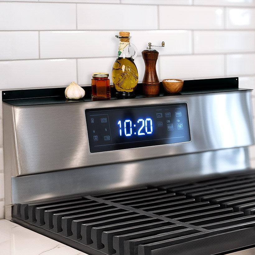 Stainless Steel Magnetic Stovetop Storage Shelf, 2-Piece K480