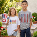 Kids Americana Short Sleeve Graphic T-Shirt