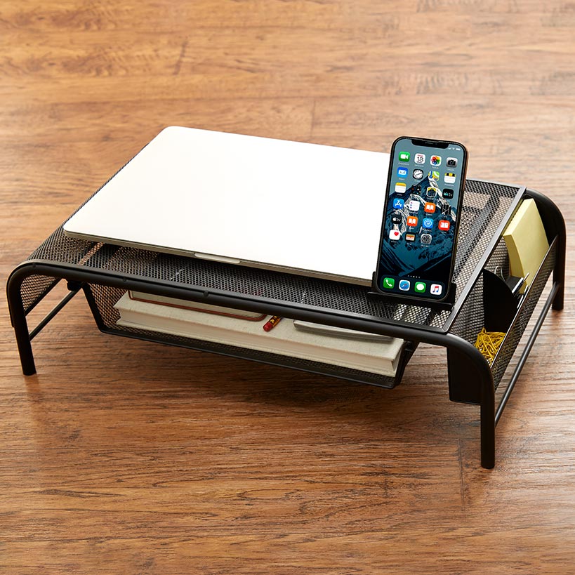 Laptop Stand with Sliding Drawer Z83383