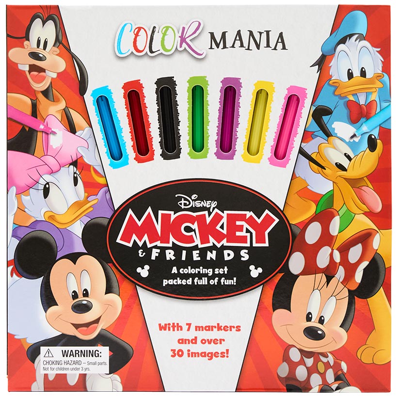 Favorite Characters Colormania with Felt Pens