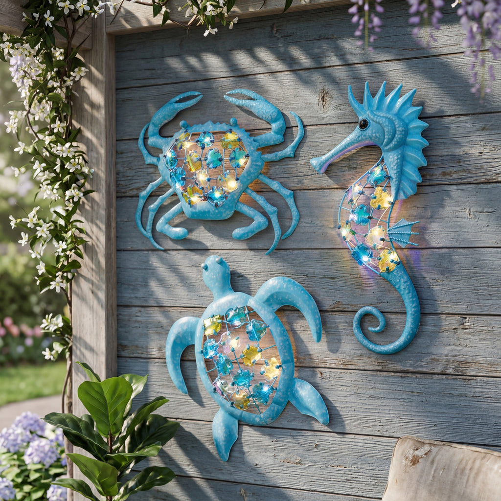 Coastal Metal Wall Decor S724