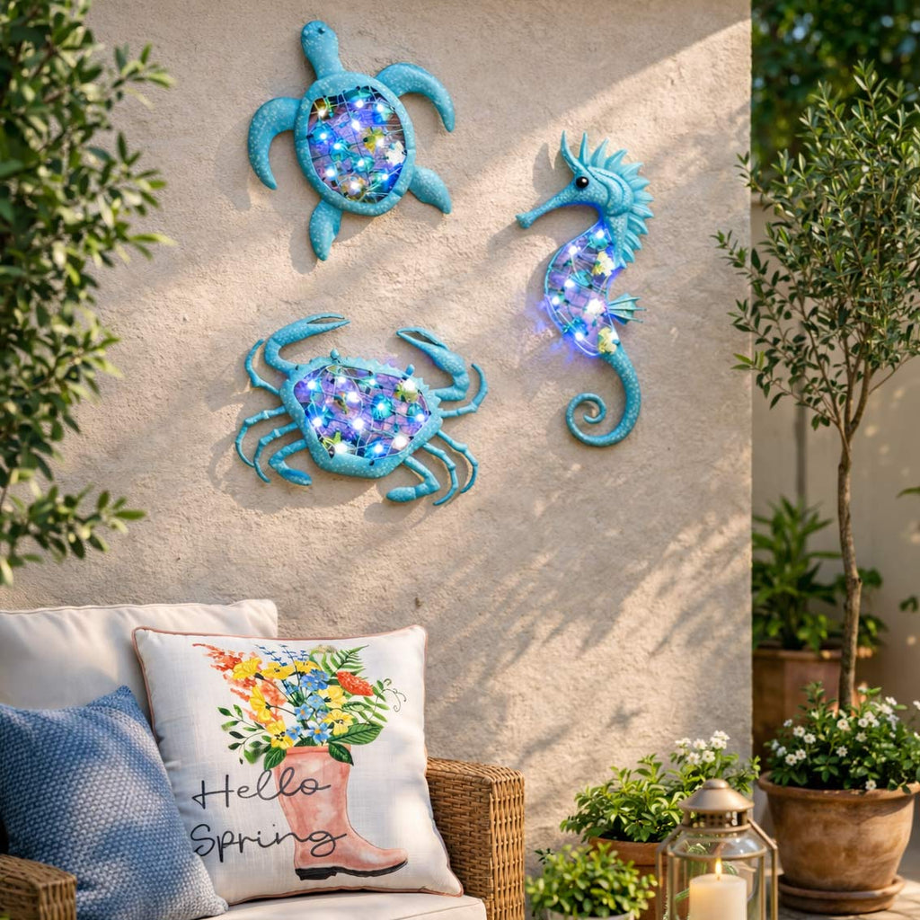 Coastal Metal Wall Decor S724
