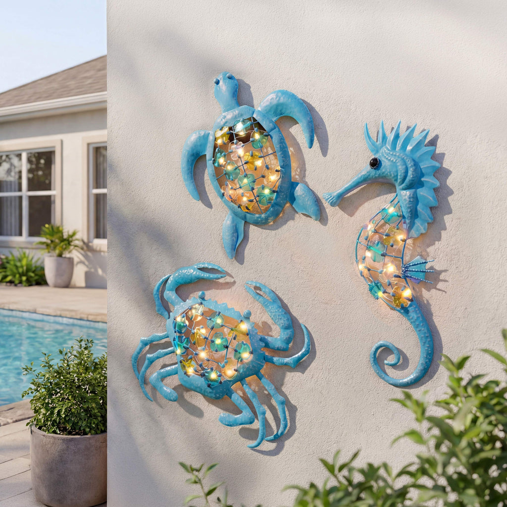 Coastal Metal Wall Decor S724
