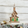 Lighted Country Church Decor A2238