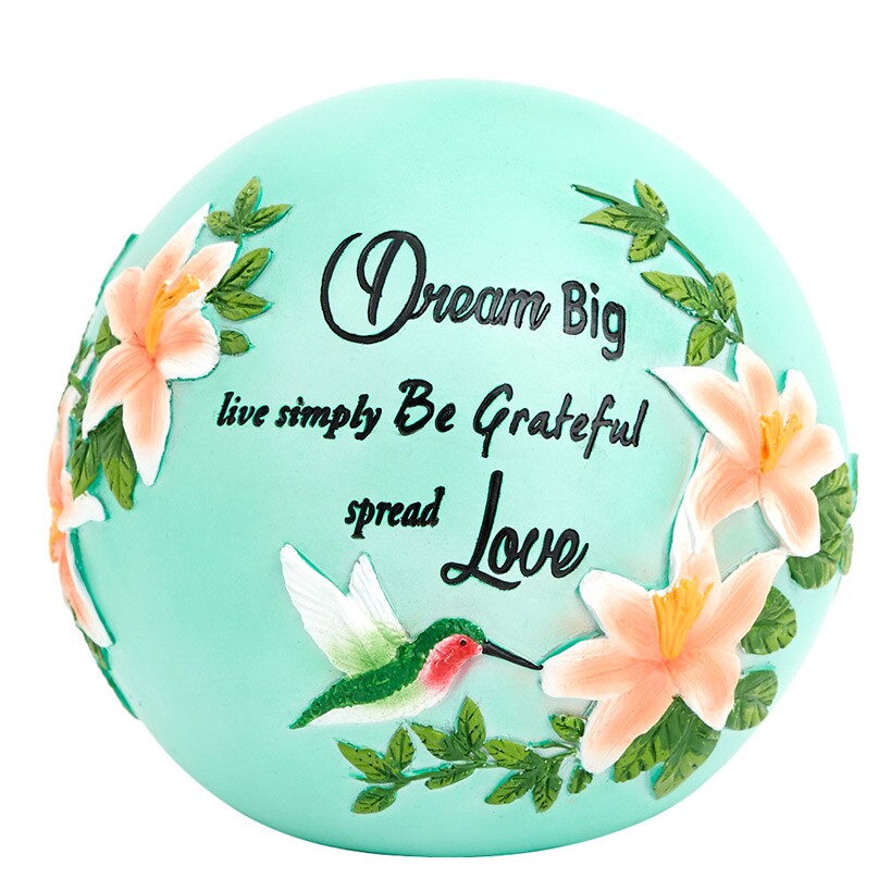 Lighted Ball Décor with Sentiment C442