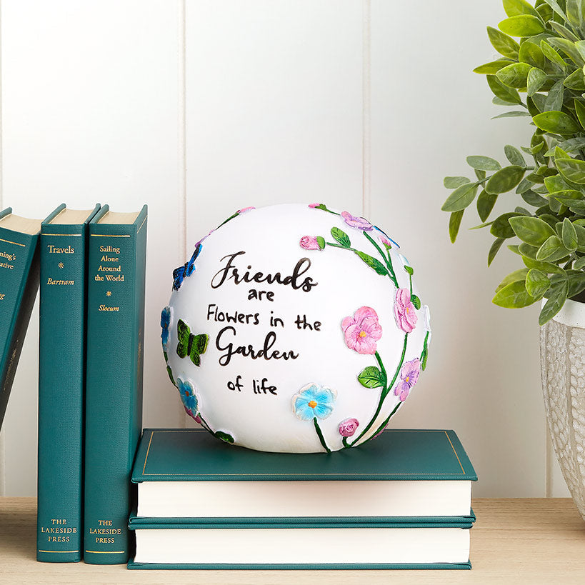 Lighted Ball Décor with Sentiment C442