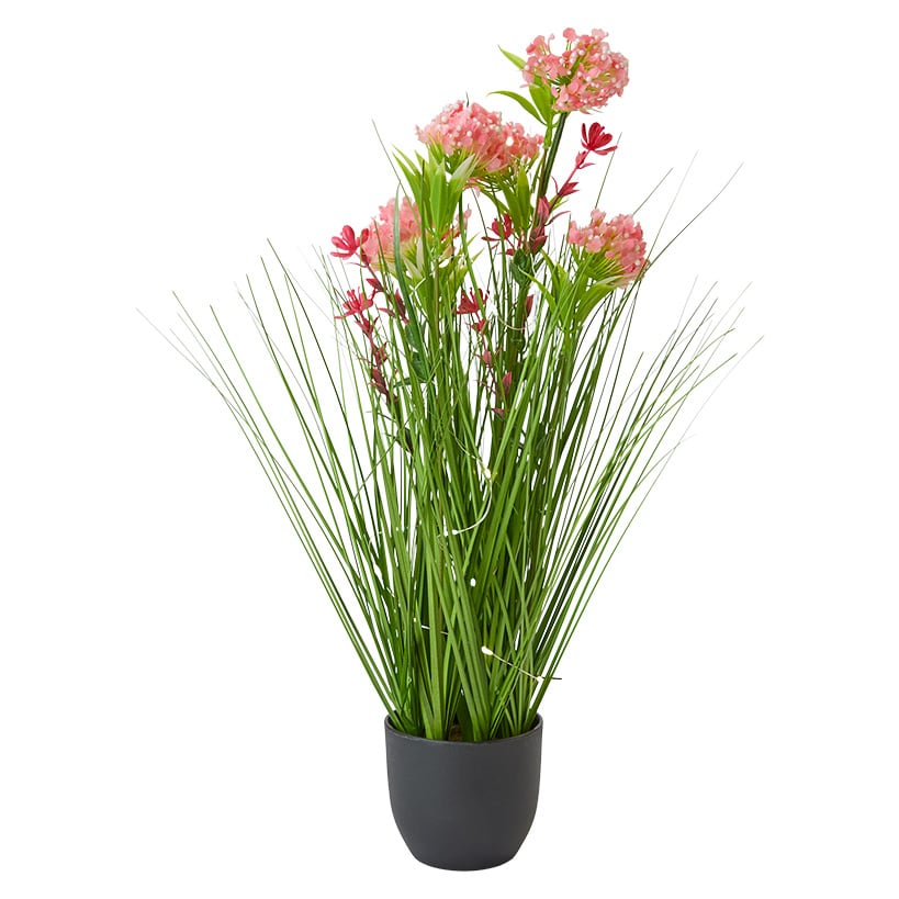 Lighted Indoor Potted Plant N250
