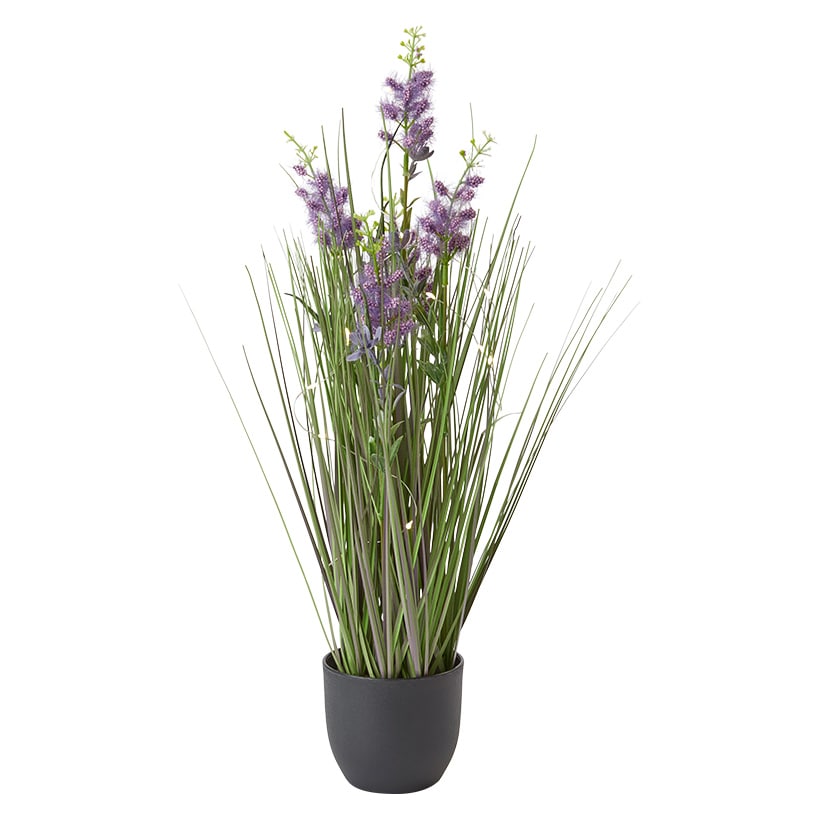 Lighted Indoor Potted Plant N250