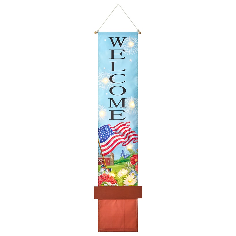 LED Lighted Welcome Banner 46" O5520