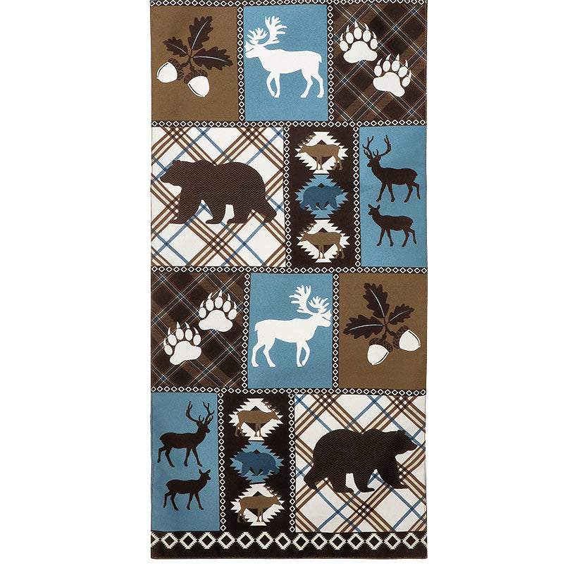 Table Runner or Set of 4 Placemats, Moose Lodge