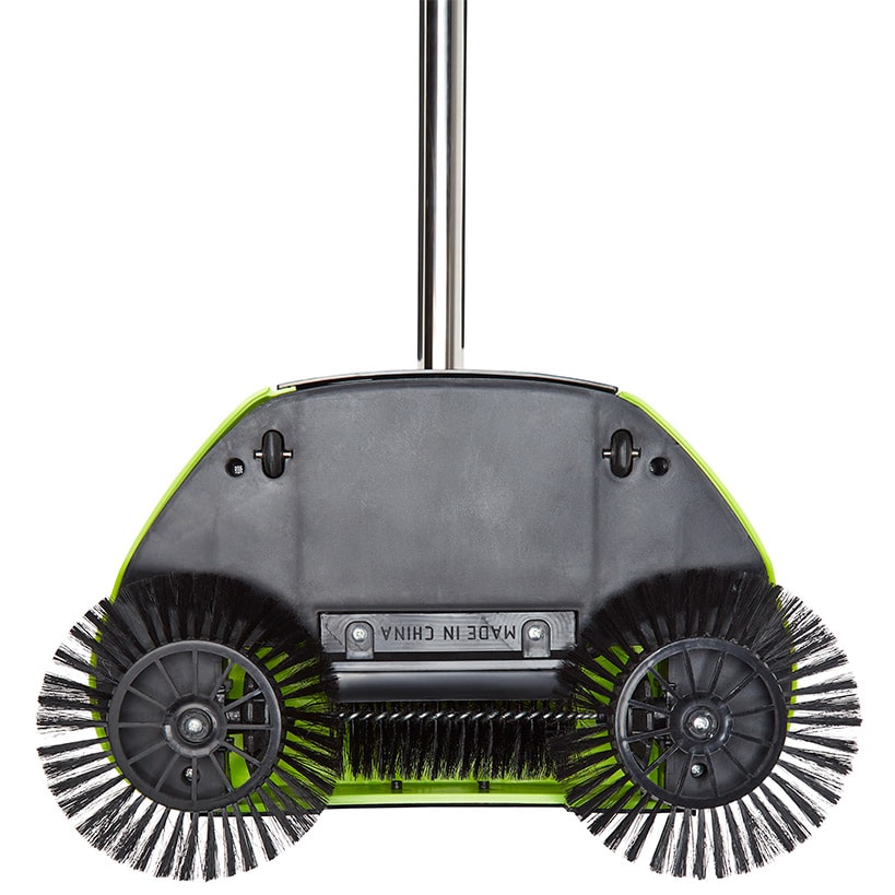 Cordless Sweeper Broom with 360-Degree Rotating Heads F816