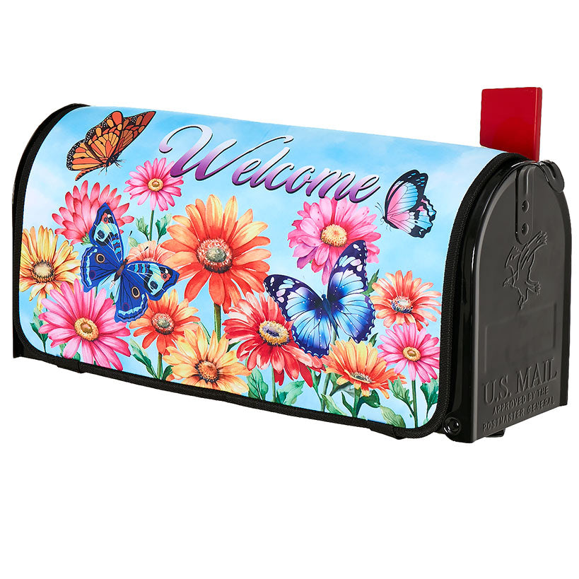 Seasonal Spring Ladybug or Butterfly Mailbox Cover X2869