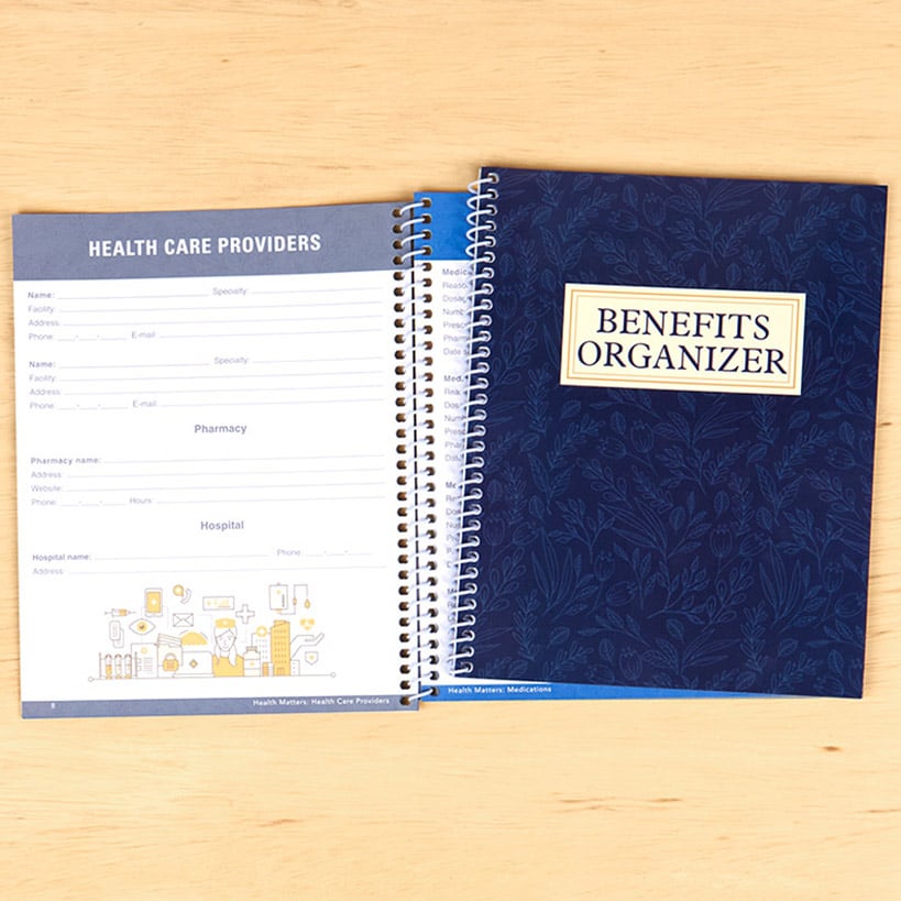 Medicare & Social Security Benefits Organizer G448