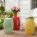 Metal Barrel Stool V5959