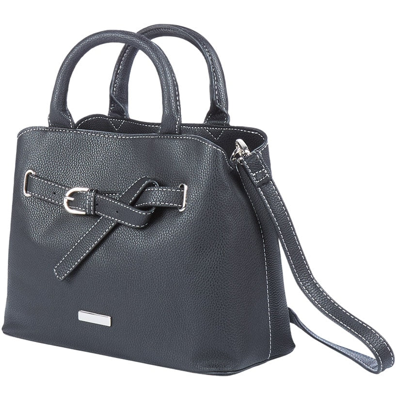 Handbag Black or Taupe A16874