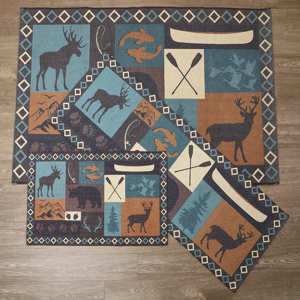 Washable Area Rug B88727