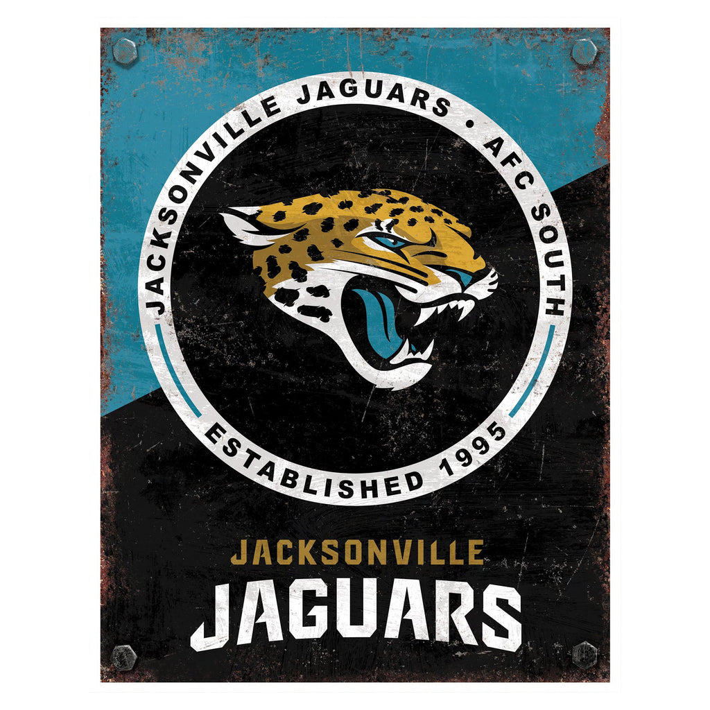 NFL Established Year Metal Sign