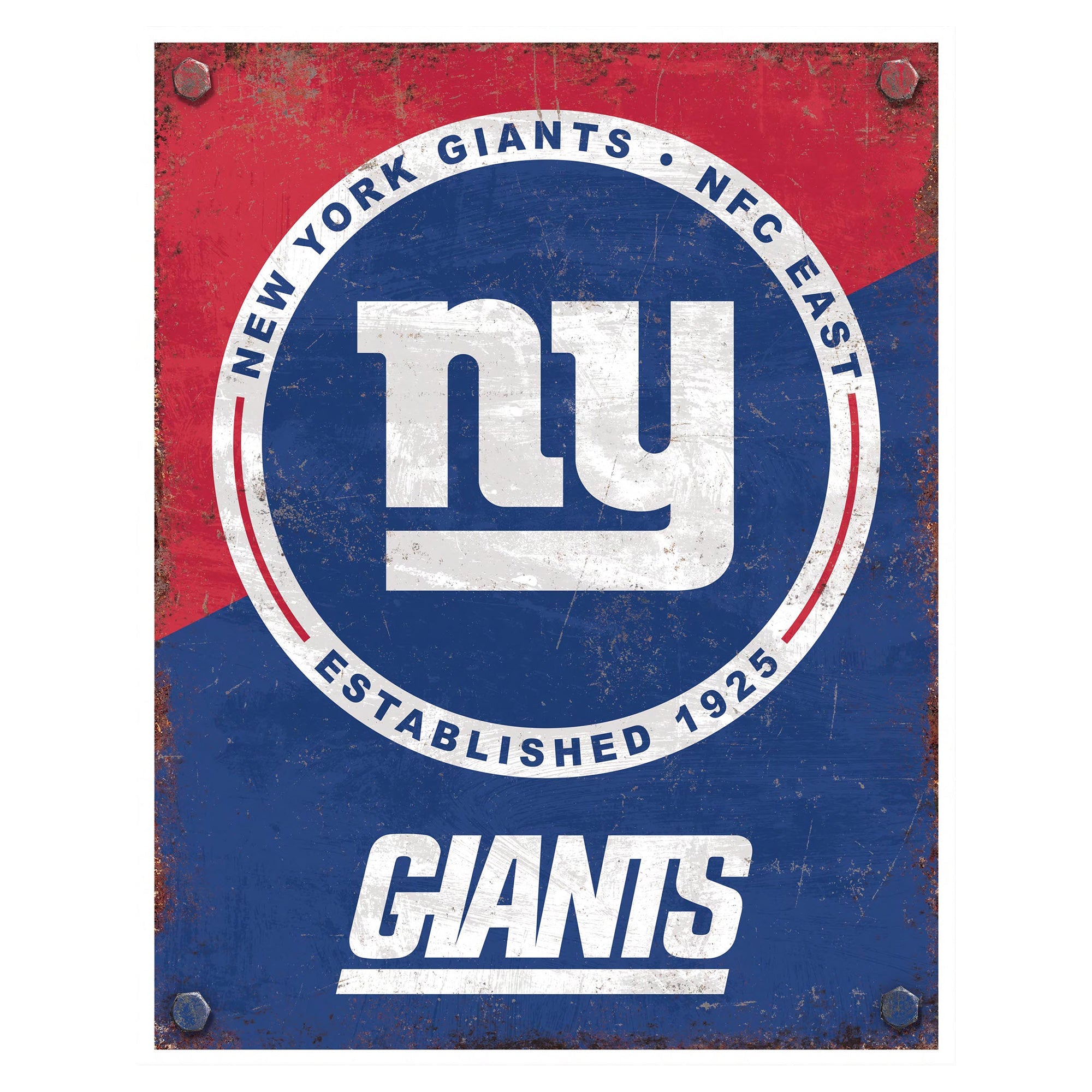 NFL Established Year Metal Sign