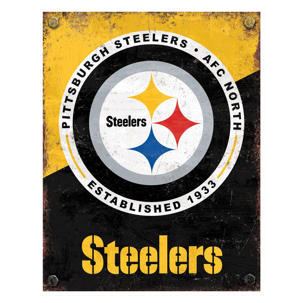NFL Established Year Metal Sign