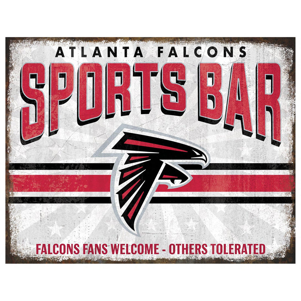 NFL Sports Bar Metal Sign