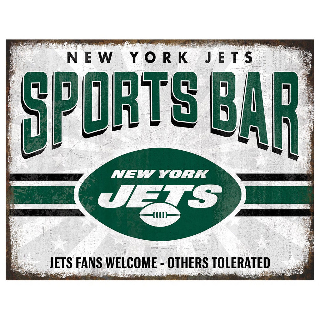 NFL Sports Bar Metal Sign