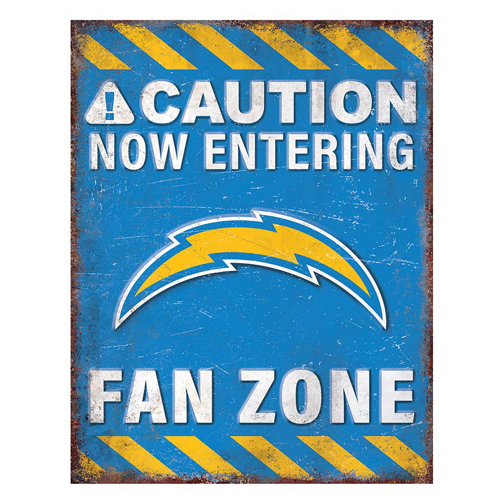 NFL Fan Zone Metal Sign