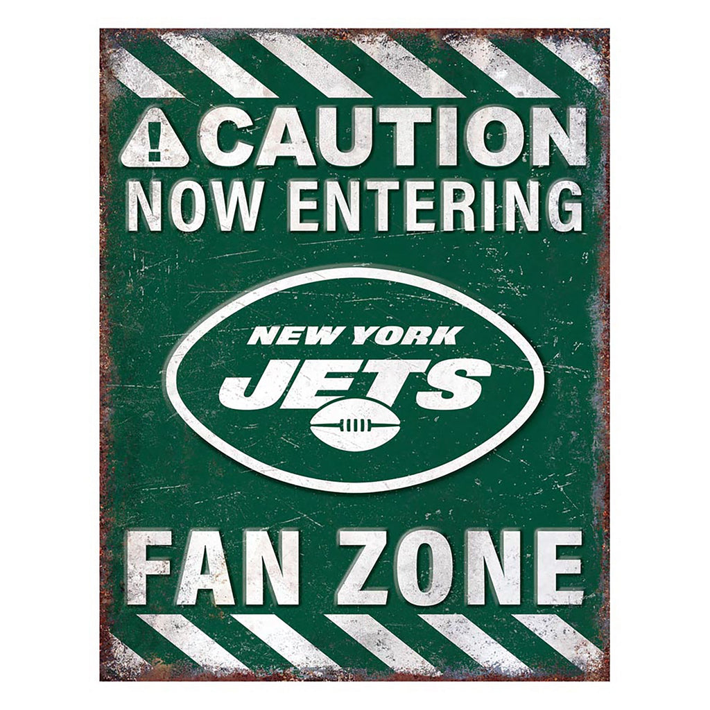 NFL Fan Zone Metal Sign