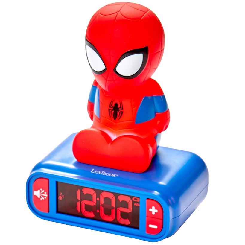 LCD Nightlight Alarm Clock with 6 Sounds Q18875