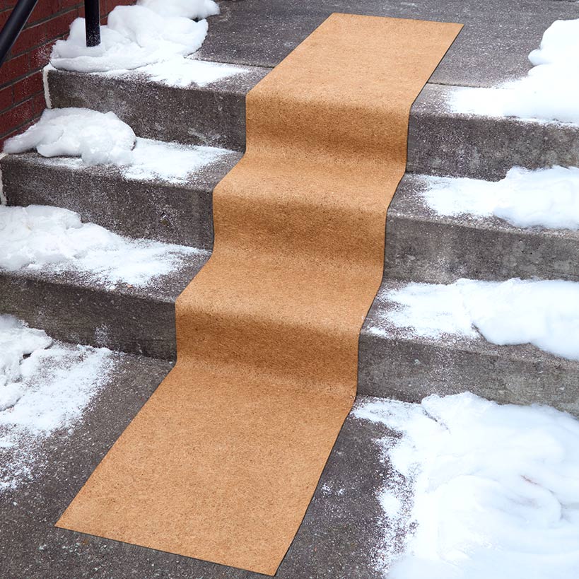 Non-Slip 10 Foot Outdoor Winter Ice Carpet I802261