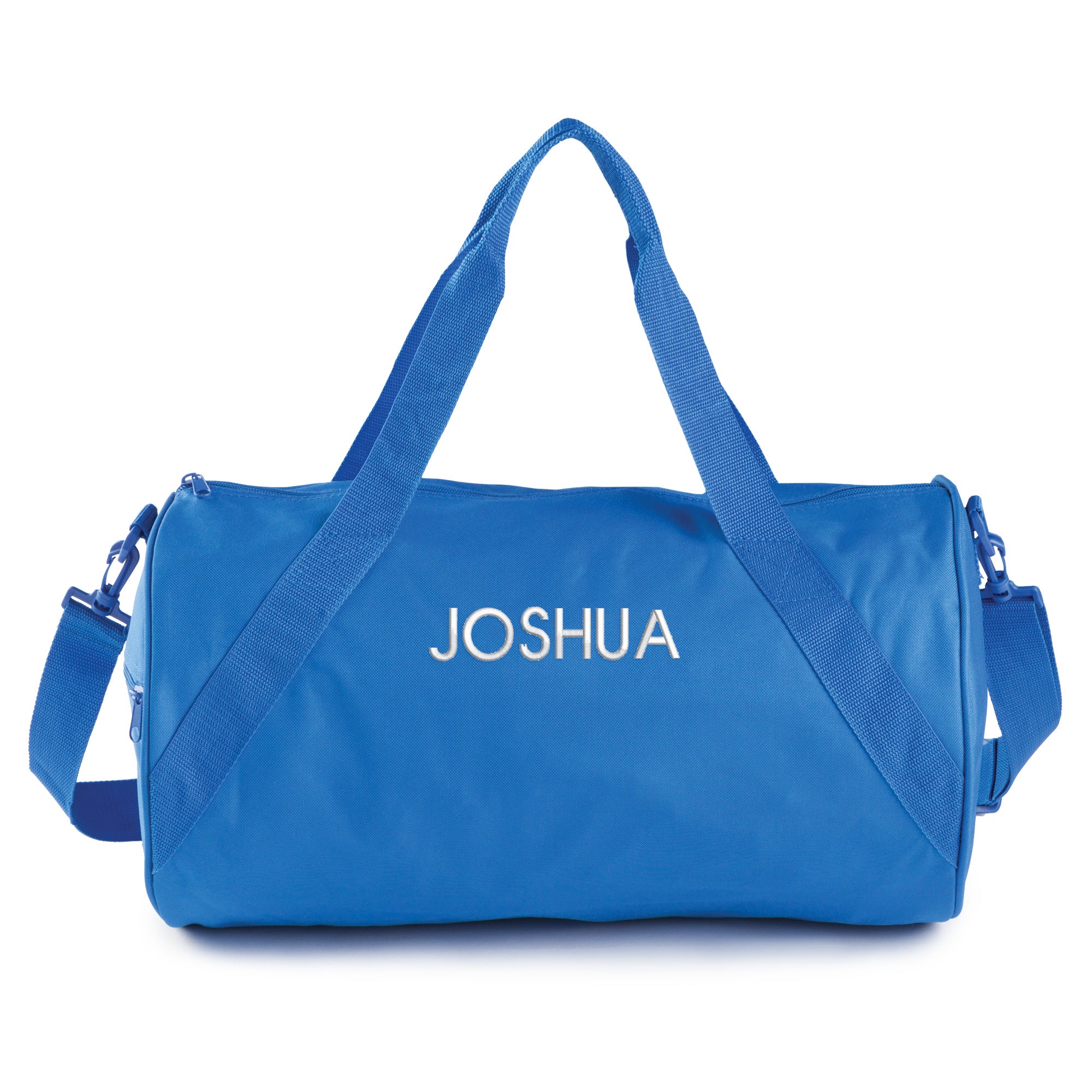 Personalized Travel Bag with White Block Name