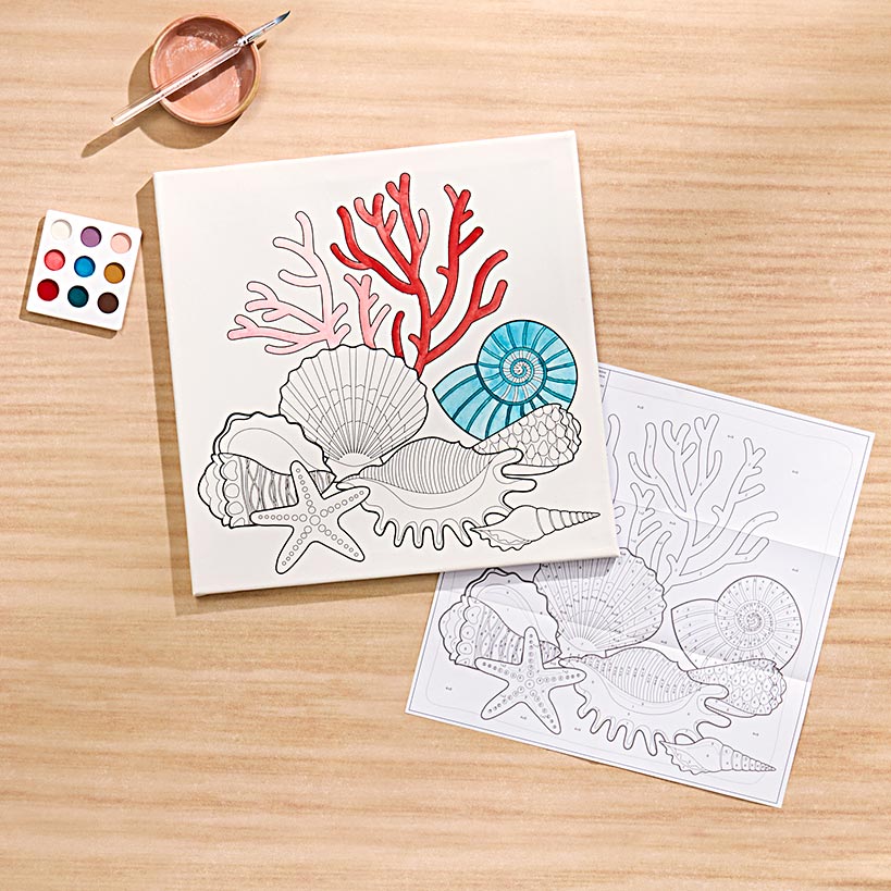 Faber-Castell Paint by Numbers Watercolor Gift Set