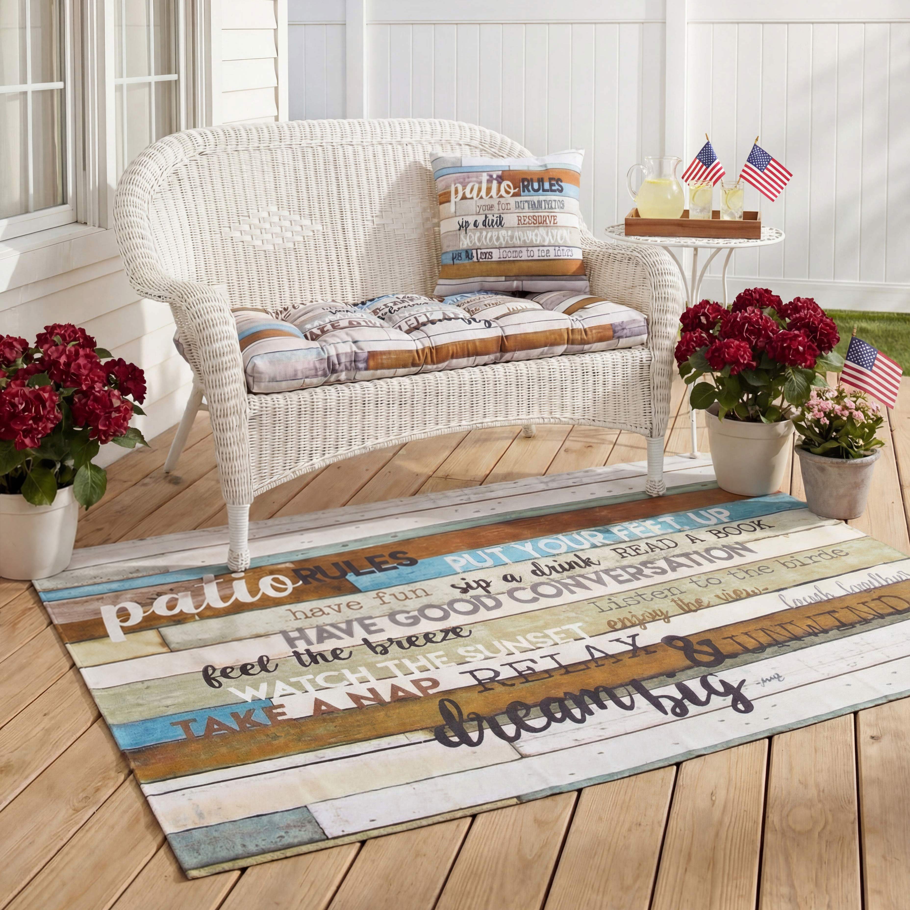 Indoor/Outdoor Patio Decor Collection