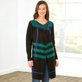 Women's Plaid Cardigan T30323